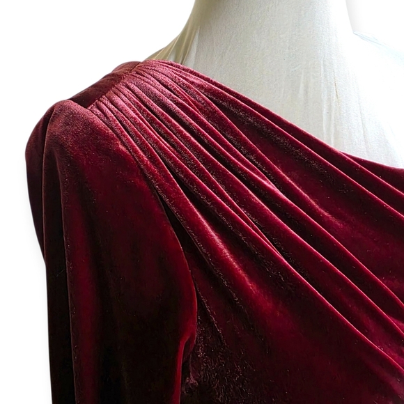 NWT Revelry Aurora Velvet Dress, Romantic Rose, Size 12 - Picture 8 of 16